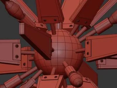 Bernice Antique 3D model