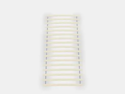 LUROY Slatted bed base 1 Low-poly 3D model