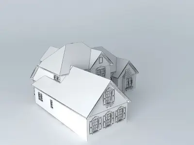 Suburban Home Free 3D model
