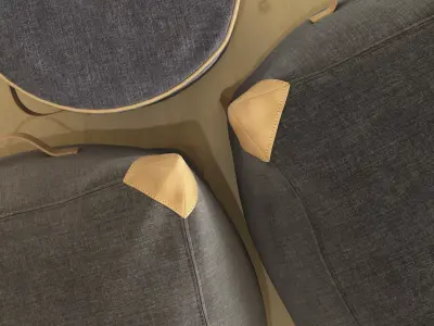 Luggage Puffs 3D model