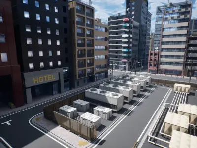  Japanese City 