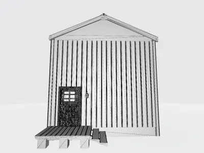 Wild west restaurant 3D print model