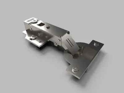 Cabinet Hinges CG3 3D model