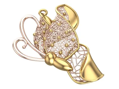 Golden Wings-Wings of Summer-Half Set-H2-13- 3D print model