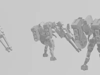 CRISIS BATTLESLUT SQUAD 3D print model