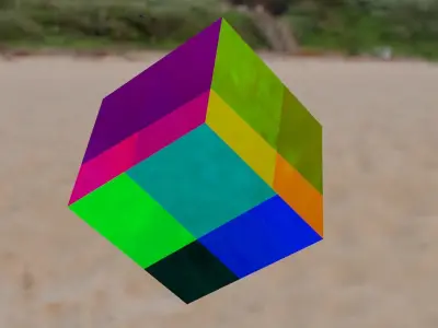 CMY Cube  3D model
