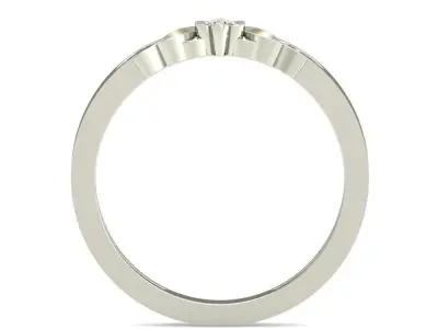 Women Ring  Render 3dm STL OBJ FBX Details 3D print model 399