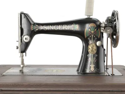 Rare Singer sewing machine 3D model