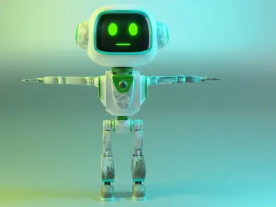 Cute Robot 3D model order