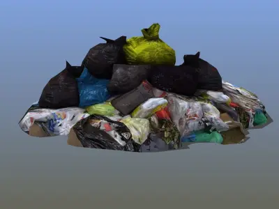 Trash Pile 3D model