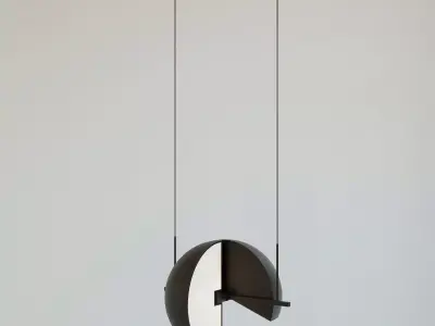 Pendant lamp Trapeze by oblure 3D model