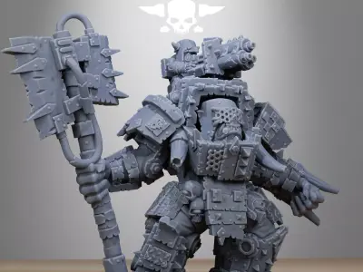 Orkaz Commander 3D print model