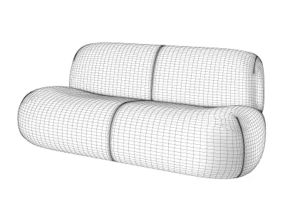 Pukka Sofa 3D model