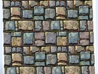 Stylized Wall Seamless Texture Texture purchase