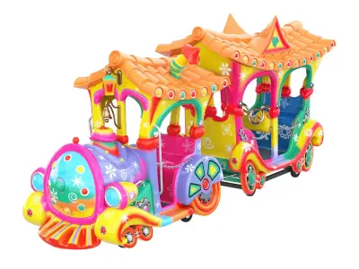 Attraction Childrens train 3D model