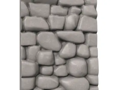 Heavy Duty Rock Wall Module 3D print model purchase