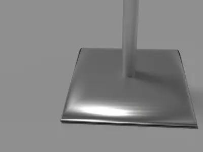 Floor Lamp 3D Model Low-poly 3D model