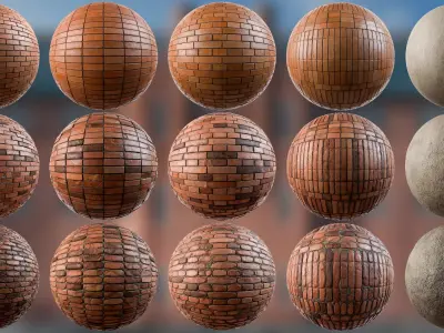 Bricks Walls - 4K Textures Game Ready pack Texture