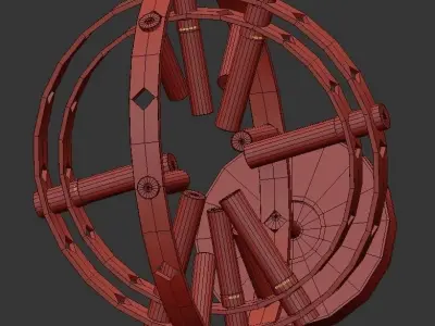 Flexus Wall 3D model