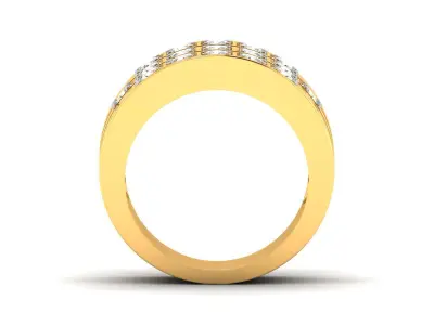 Mnes Ring  Render 3dm STL OBJ FBX Details 3D print model