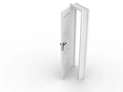 Detailed Door Model  3D model