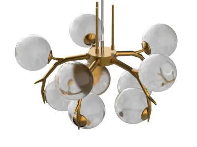 CEILING LIGHT CHANDELIER 3D model