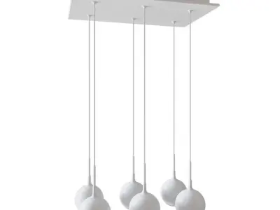Patruno and Swank Light set 12 lamps 3D model