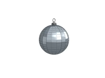 Disco Ball v1 005 Low-poly 3D model