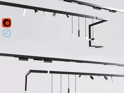 Ceiling Light Project 3D model