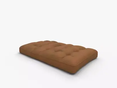 Aboron Floor Mattress Futon Mattress Twin Size 3D model