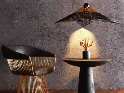 Parametric light 3D model