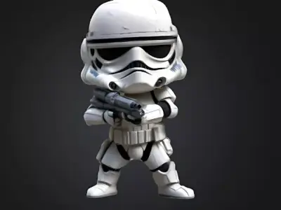 Star Wars Trooper 3D print model