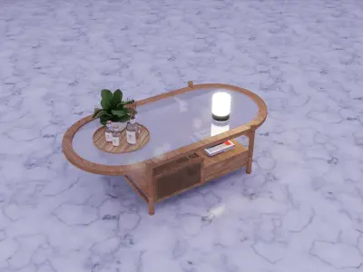 center table Free 3D model