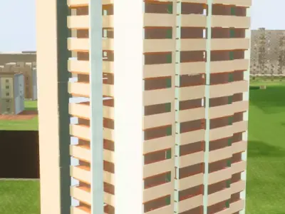 TOUR Static FBX 3D model