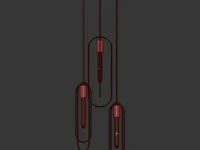 Pendelleuchte 3 3D model