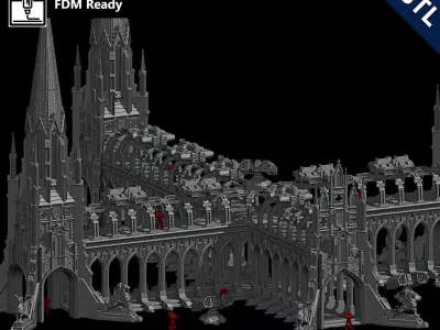 Towers Modular 3D print model
