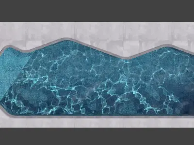 SWIMMING POOL NO105 A 3D model