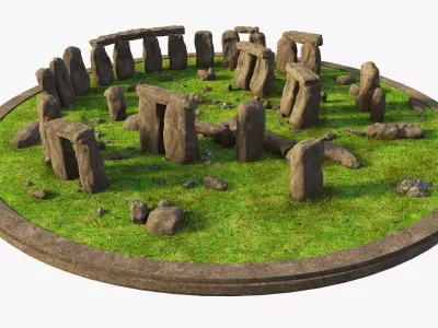 Stonehenge 3D model