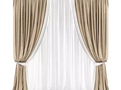 Curtain 3D model 37 3D model