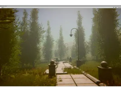 Trees Bundle Low-poly 3D model