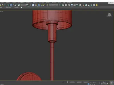 Aberdeen Sconce Low-poly 3D model