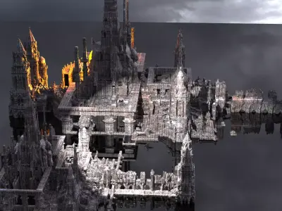 Hell gate City embers 2  3D model