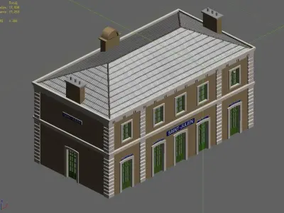 Heterogeneous - Building - Building 16 3D model