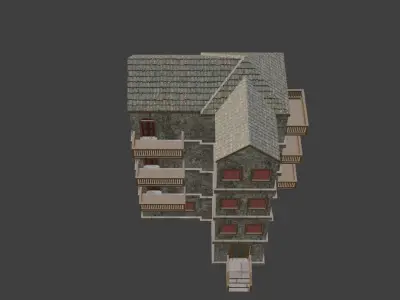 House Model 22 Low-poly 3D model