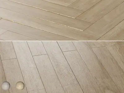 Ibero Porcelain tiles Artwood series 3D model