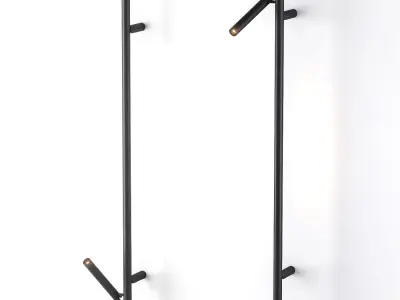 Backlight K wall mounted lamp 3D model