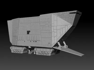 Jawa Sand Crawler 3D print model