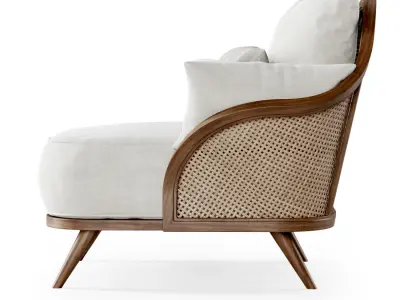 Garden lounge armchair WML 3D model