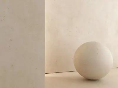 Limestone Material and Tile - Set 01 Texture