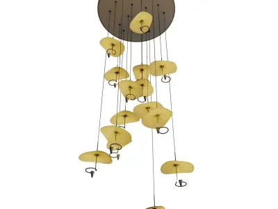 Alda Chandelier 15 3D model